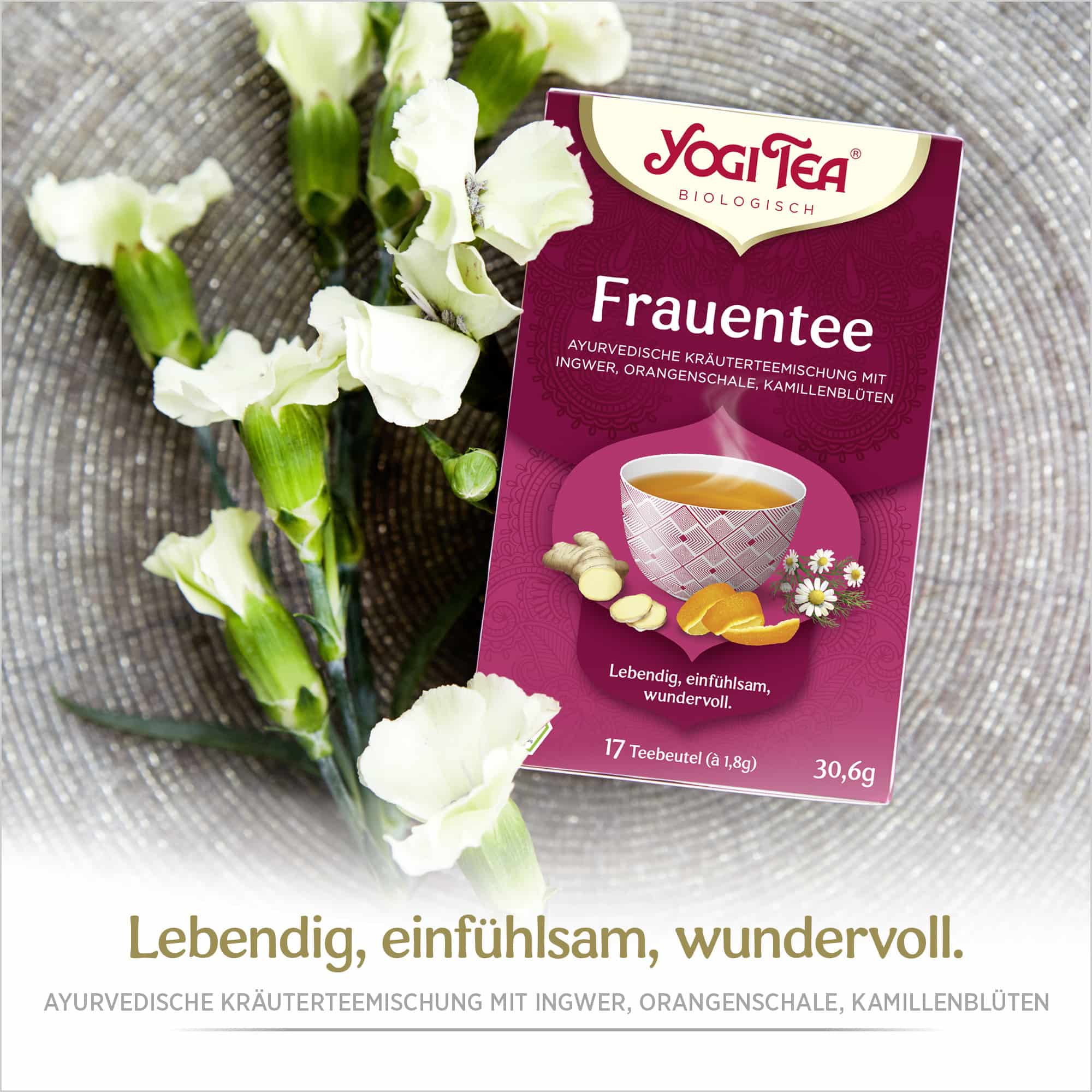 6 x BIO YOGI TEA Frauentee | 6 x 30,6g 