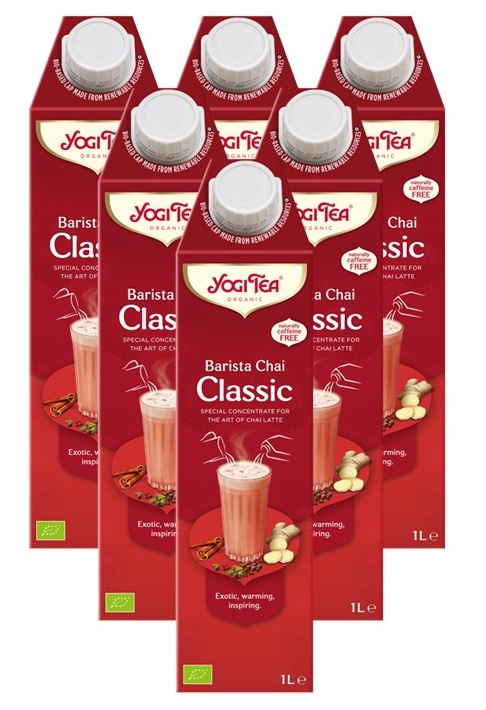 6 x YOGI Barista Chai Classic | Elo Pak 6x1 Liter
