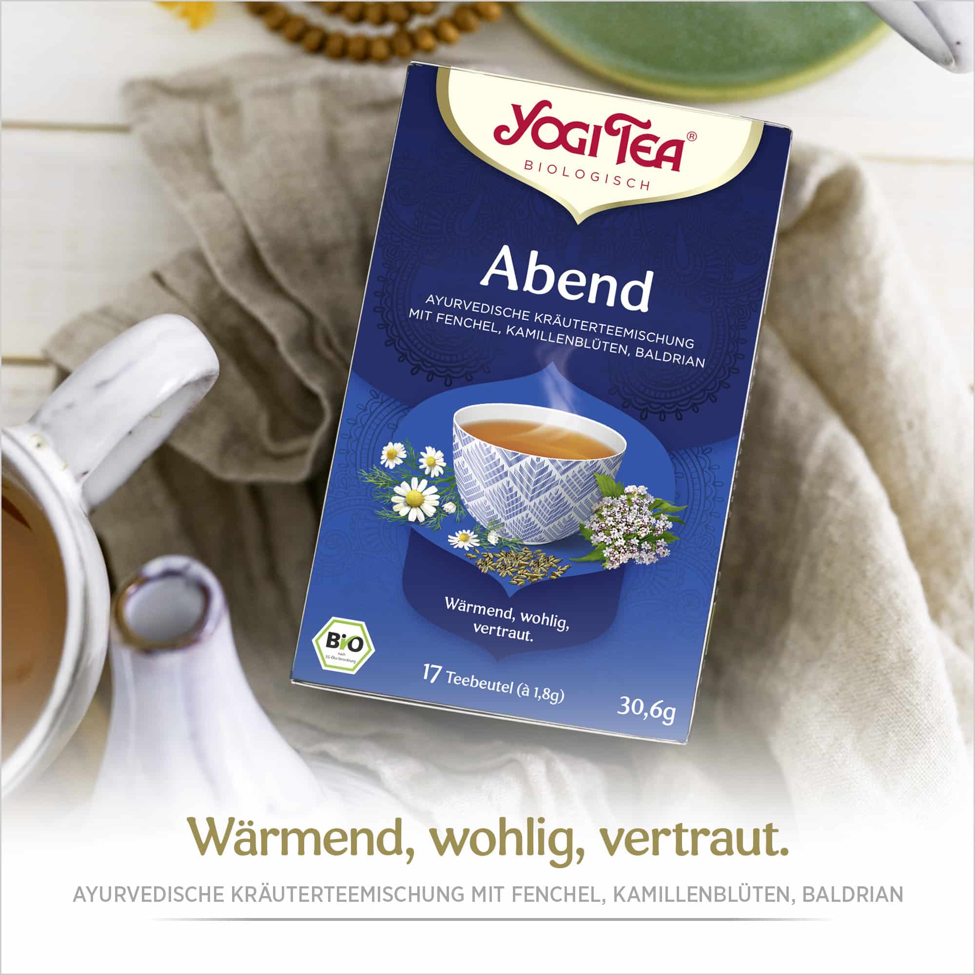 6 x BIO YOGI TEA Abend | 6 x 30,6g 