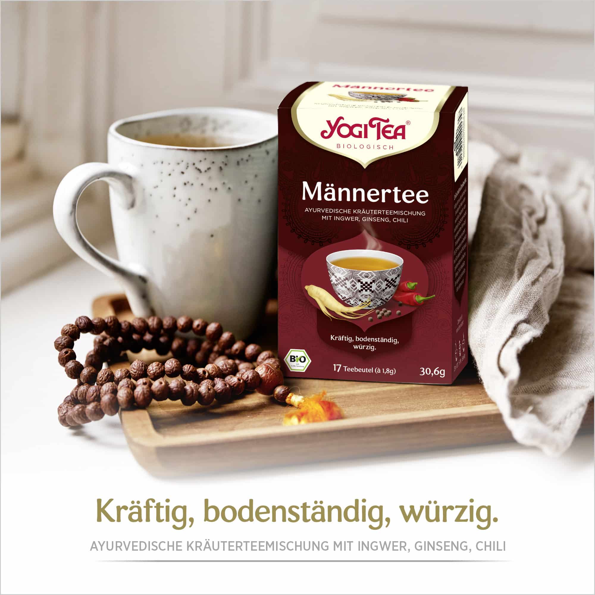 6 x BIO YOGI TEA Männertee | 6 x 30,6g