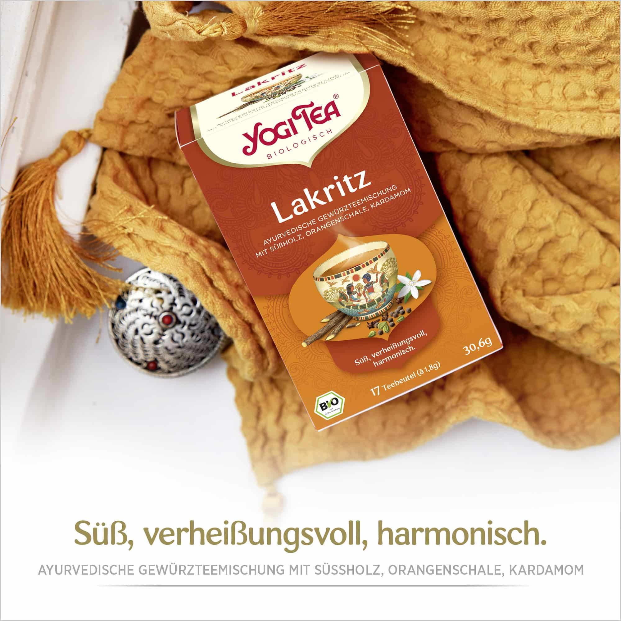 6 x BIO YOGI TEA Lakritz | 6 x 30,6g