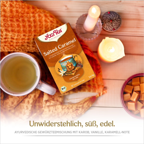 6 x YOGI TEA Salted Caramel BIO 34g