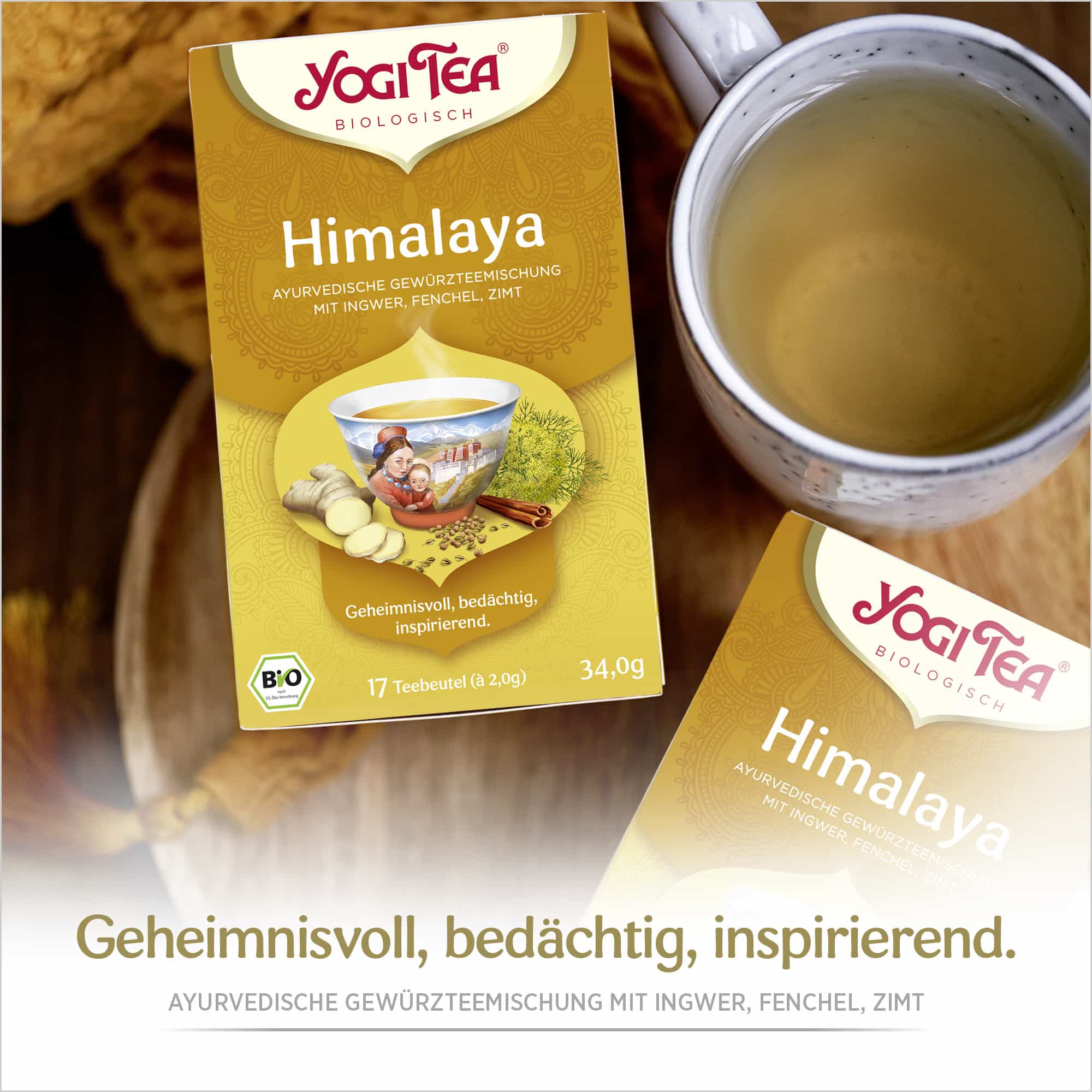 6 x BIO YOGI TEA Himalaya | 6 x 34g 