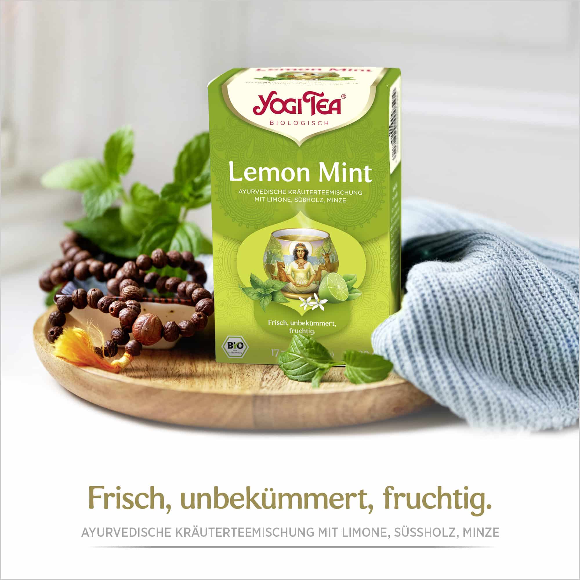 6 x BIO YOGI TEA Lemon Mint | 6 x 30,6g