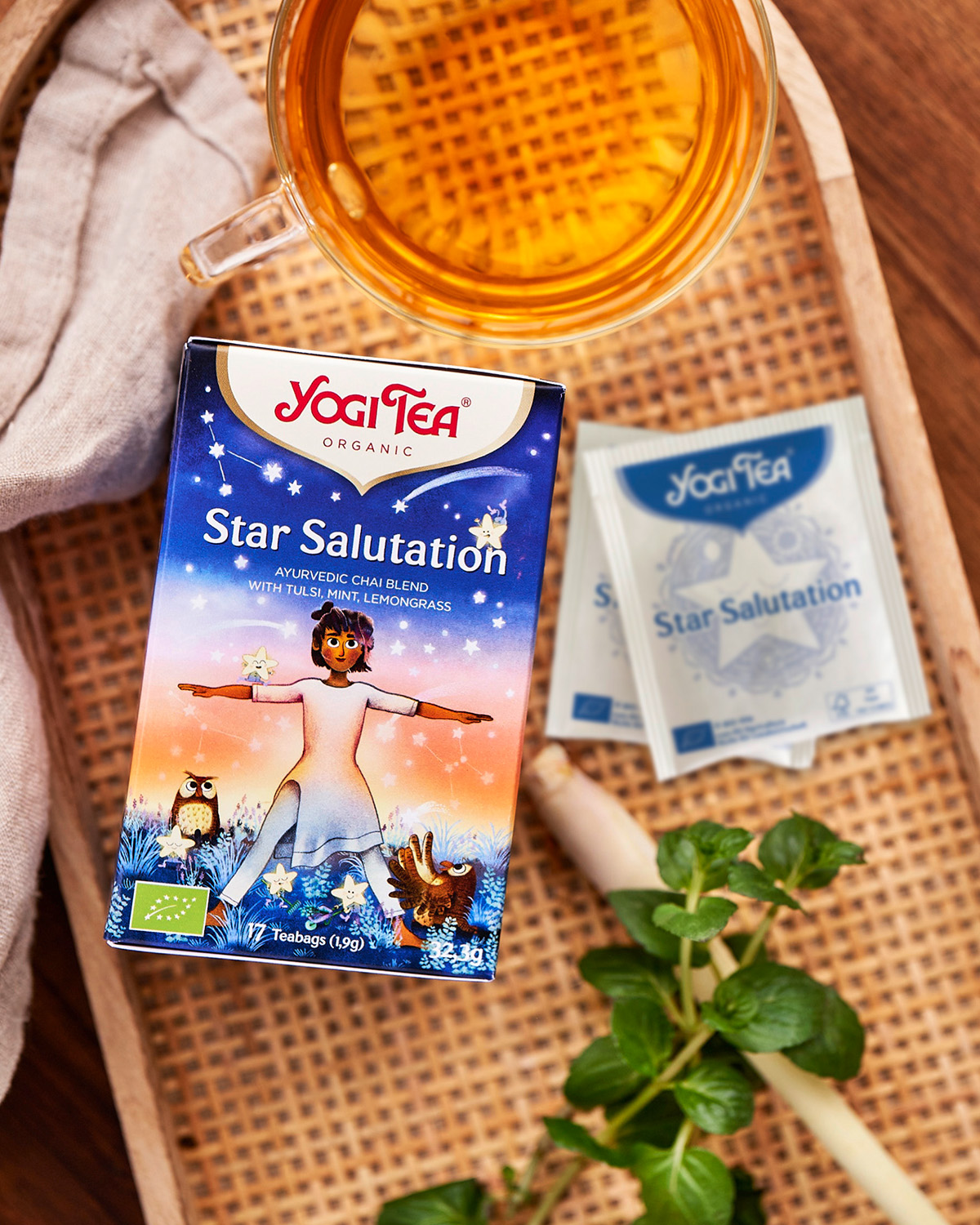 6 x YOGI TEA Star Salutation BIO | 6 x 32,3g